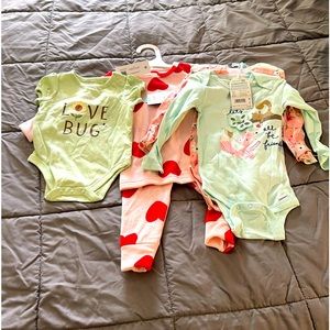 NWT Baby Girl Bundle! 5 pieces ranging from 0-12 months!